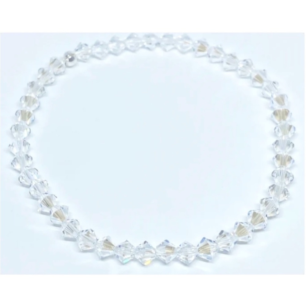 💖 Crystal Bracelet 7”-8” stretchy NEW Gorgeous! - Picture 7 of 9